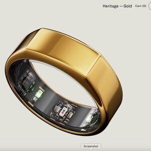 Oura Gold Smart Ring